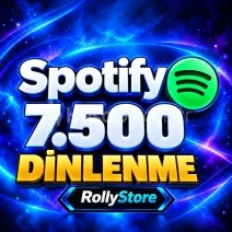 Spotify 7.500 Dinlenme - Keşfet Etkili