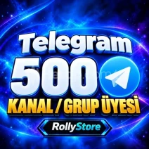 Telegram 500 Üye - Otomatik Teslimat - Keşfet Etkili