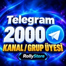Telegram 2.000 Üye - Otomatik Teslimat - Keşfet Etkili