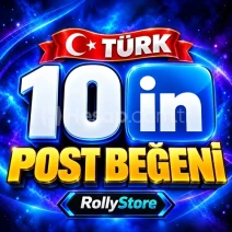 LinkedIn 10 Türk Beğeni - Keşfet Etkili