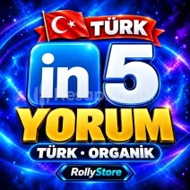 LinkedIn 5 Türk Organik Yorum - Keşfet Etkili