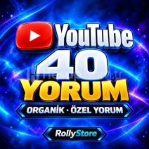 YouTube 40 Türk Organik Yorum - Keşfet Etkili
