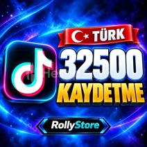 💎(KEŞFET ETKİLİ) _ TİKTOK 32500 TÜRK KAYDETME