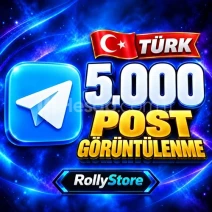 Telegram 5.000 Türk Post Görüntülenme - Keşfet Etkili
