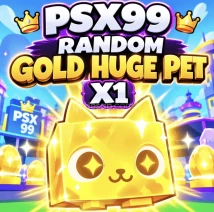 1  ADET GOLDEN HUGE PET  TESLİM EDİLİR PSX 99
