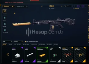 +6 M4A4 ALTIN QUANTUMLU HESAP GEL