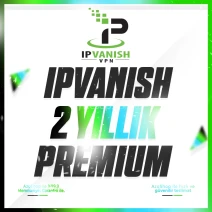 ⭐2 YILLIK IPVANISH PREMIUM HESAPGARANTİLİ⭐