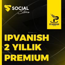 IpVanish Premium | 2 Yıllık Hesap