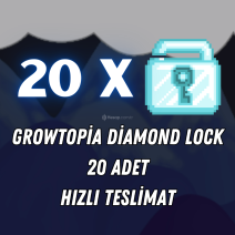 20 X  GROWTOPİA DİAMOND LOCK HIZLI TESLİMAT