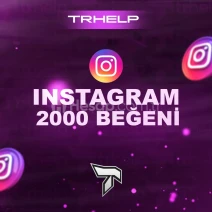 2000 Gerçek Beğeni | Instagram | Garanti