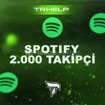 2000 Gerçek Takipçi | Spotify | Düşüş Yok | Garanti