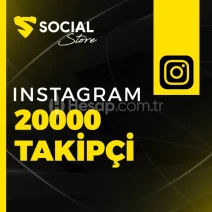 Instagram 20.000 Gerçek Takipçi - Düşüş Yok