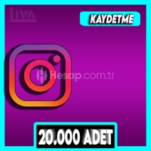 20.000 Instagram Kaydetme | OTO. TESLİM