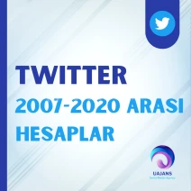 2007 2020 Arası Twitter Hesaplar (0-30 Takipçi)