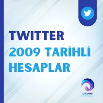2009 Tarihli Twitter Hesaplar (Mail İle)