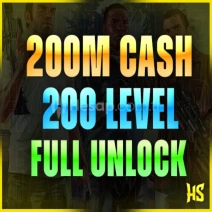 200M Cash + 200 Level + Full Unlock + Ban Yok⭐