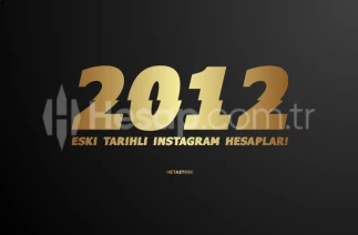 ⭐ | 2012 | Eski Tarihli Instagram Hesapları!