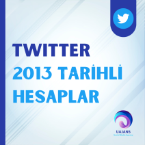 2013 Tarihli Twitter Hesaplar (0-30 Takipçi)