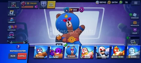 20k bomba hesap 58 karakter 78