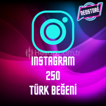 250 Instagram Türk Beğeni l OTOMATİK TESLİMAT