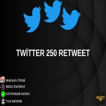 250 Twitter Retweet | HEMEN TESLİM