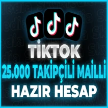 ⭐(25.000 Gerçek Takipçili)+Mail Teslim Hesap | OTO⭐