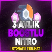 3 Aylık Nitro 2x Boost | OTOMATİK TESLİMAT