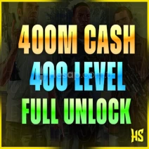 400M Cash + 400 Level + Full Unlock + Ban Yok⭐