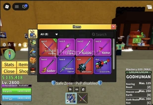 ⭐CDK | GODHUMAN | LIGHTNING PAIN | BLOX FRUITS