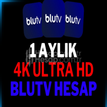 [4K ULTRA HD] BluTV  1 Aylık Hesap OTOMATİK TESLİM