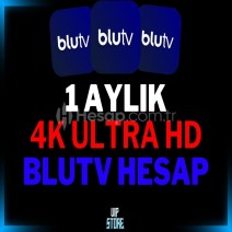 [4K ULTRA HD] BluTV Sorunsuz 1 Aylık Hesap