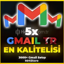 ⭐5 Adet Gmail Türkiye + Garantili Hesaplar⭐
