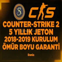 5 YILLIK JETON CS2 | GARANTİLİ