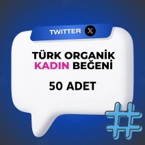 50 Adet Beğeni Türk Kadın Organik Aktif Hesaplar