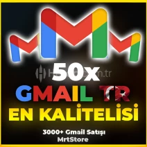 ⭐50 Adet Gmail Türkiye + Garantili Hesaplar⭐
