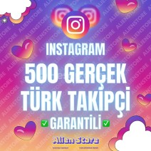 500 Gerçek Türk Takipçi - Hızlı, Garantili ♻️