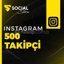 Instagram 500 Gerçek Takipçi - Düşüş Yok