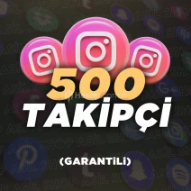 +500 Instagram Takipçi - Otomatik - Hızlı