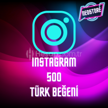 500 Instagram Türk Beğeni l OTOMATİK TESLİMAT
