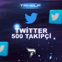 500 Takipçi | Düşüş Yok | Twitter | Garanti