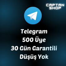 500 TELEGRAM ÜYE | GARANTİLİ