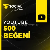 YouTube 500 Beğeni - Düşüş Yok