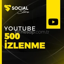 YouTube 500 İzlenme - Düşüş Yok