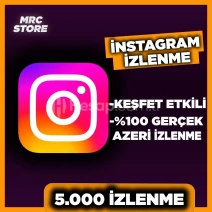 5.000 Instagram AZERİ İzlenme l OTOMATİK TESLİMAT