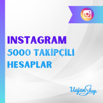 5000 Takipçili Instagram Hesabı