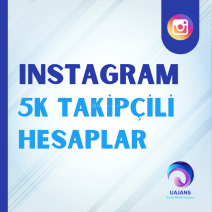 5000 Takipçili Instagram Hesabı
