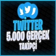 5000 Twitter Gerçek Takipçi | HIZLI TESLİM