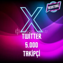 5.000 Twitter Takipçi Garantili l OTOMATİK TESLİMAT