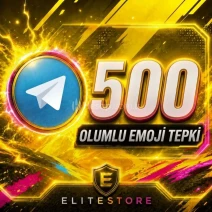 Telegram 500 Karışık Post Emoji Tepkisi