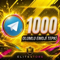 Telegram 1.000 Karışık Post Emoji Tepkisi
